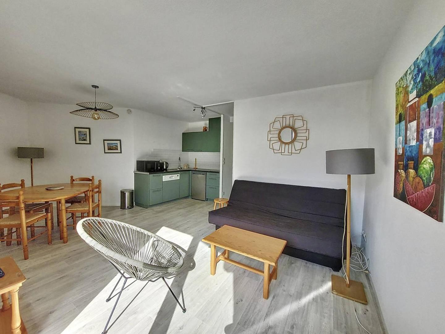 V-Landes 02-Vieux Boucau Appartement 4 Personnes Avec Vue Sur Le Lac Marin Dans Residence Avec Piscine Vieux-Boucau-les-Bains Bagian luar foto